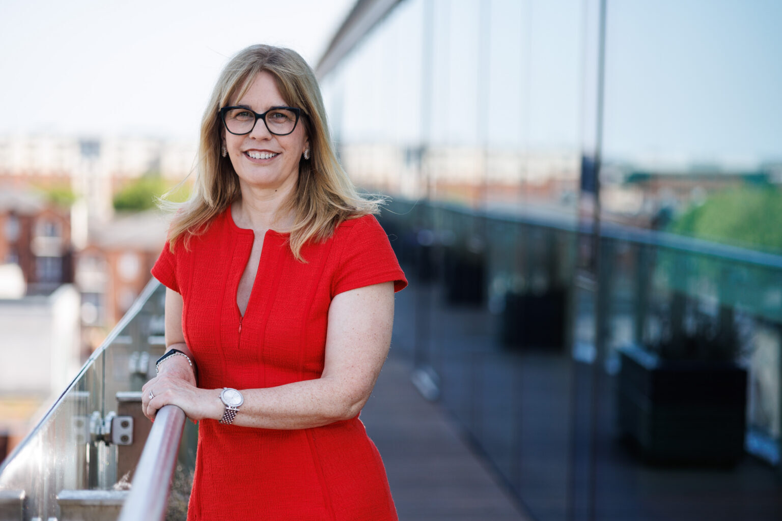 Jennifer Farrelly, Global Chief Executive of GOAL,  international humanitarian response agency, pictured at Chartered Accountants House in Dublin